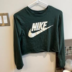 Nike cropped long sleeve